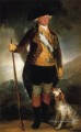 Le roi Carlos IV en costume de chasse Francisco de Goya